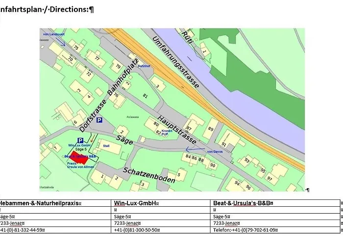 Beat & Ursula's * Jenaz